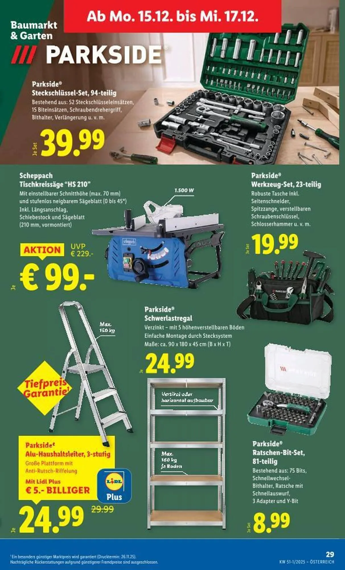 Lidl Flugblatt von 11. Dezember bis 17. Dezember 2025 - Flugblätt seite  34