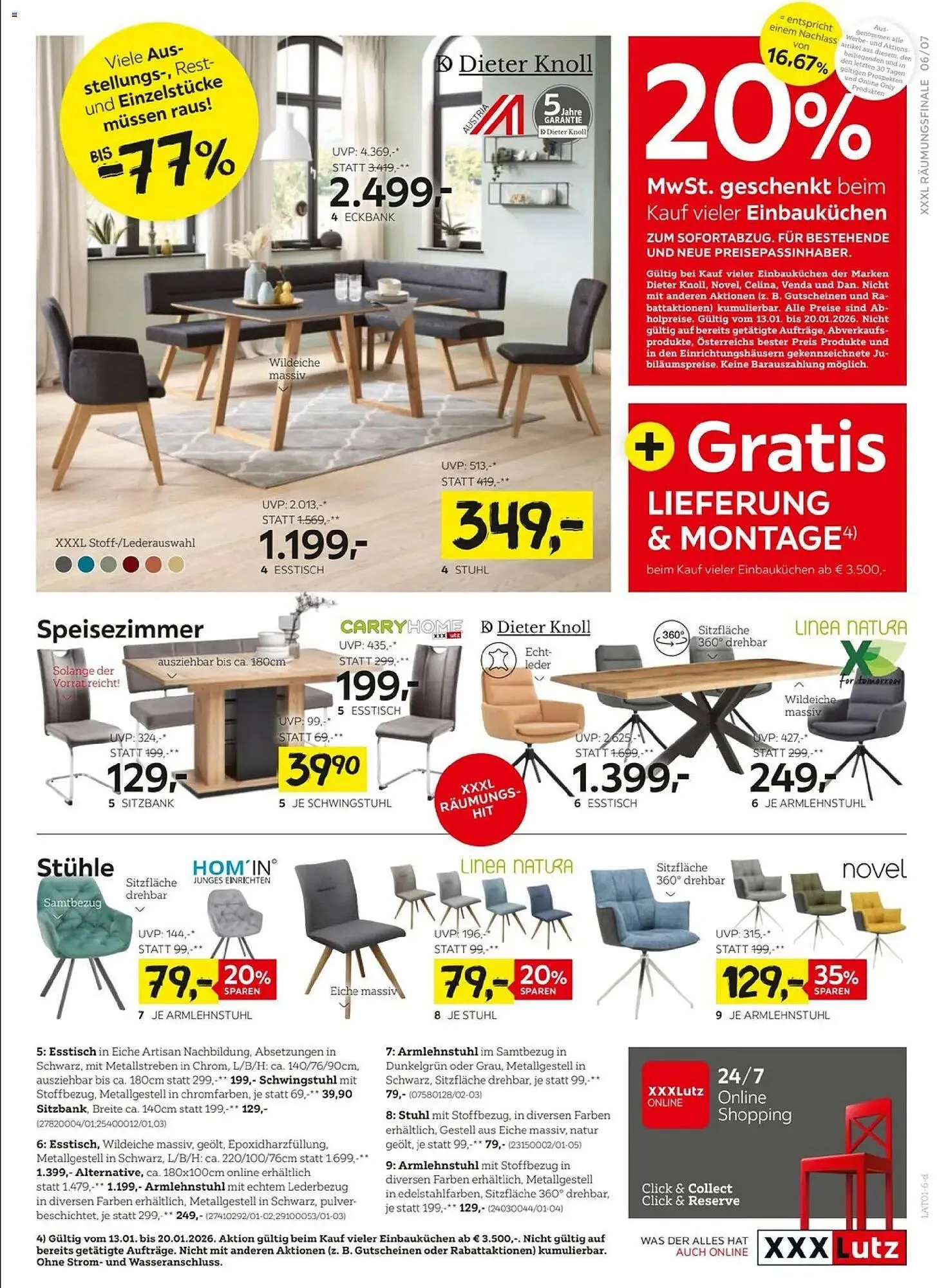 XXXLutz Prospekt von 13. Jänner bis 20. Jänner 2026 - Flugblätt seite 7