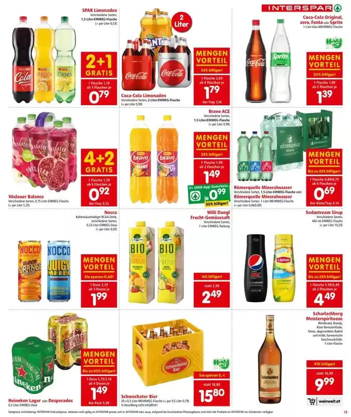 Interspar flugblatt von 29. November bis 13. Dezember 2024 - Flugblätt seite 15