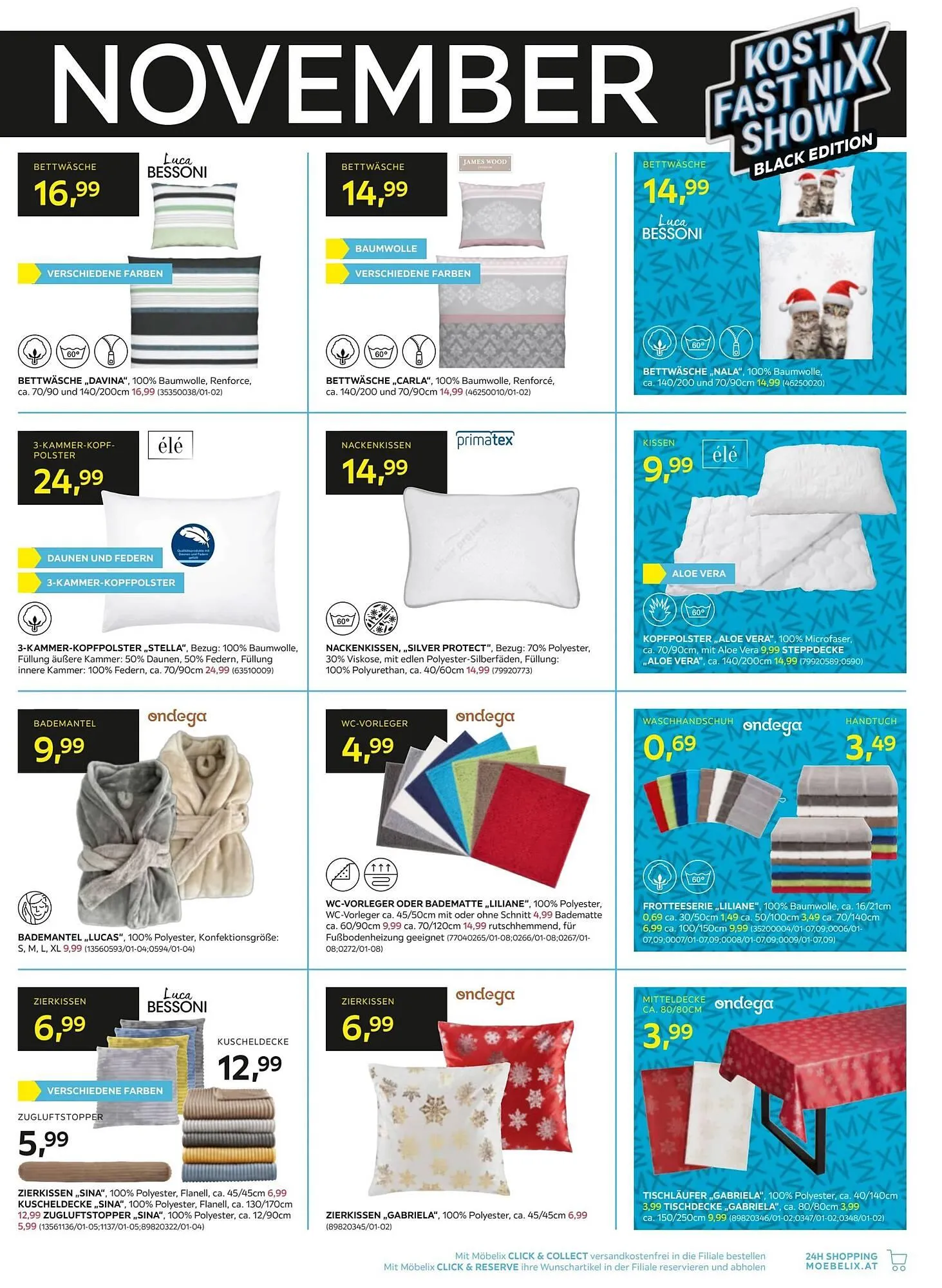 Möbelix Flugblatt von 25. November bis 4. Dezember 2024 - Flugblätt seite 9