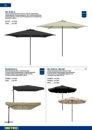 METRO Flugblatt Non-Food - Gast & Garten von 23. Jänner bis 30. Juni 2026 - Flugblätt seite  20