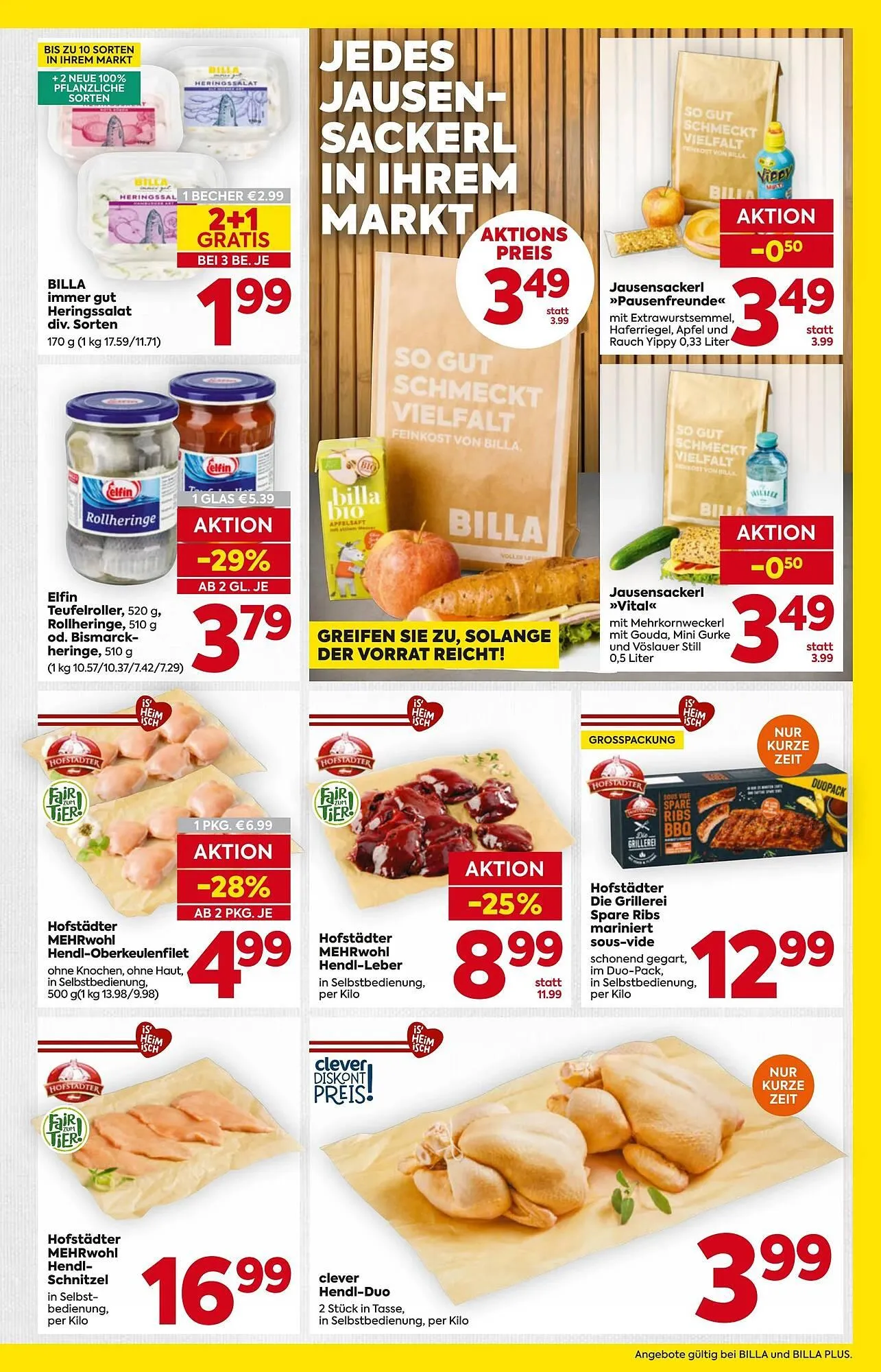 Billa Flugblatt von 22. Jänner bis 28. Jänner 2026 - Flugblätt seite  9