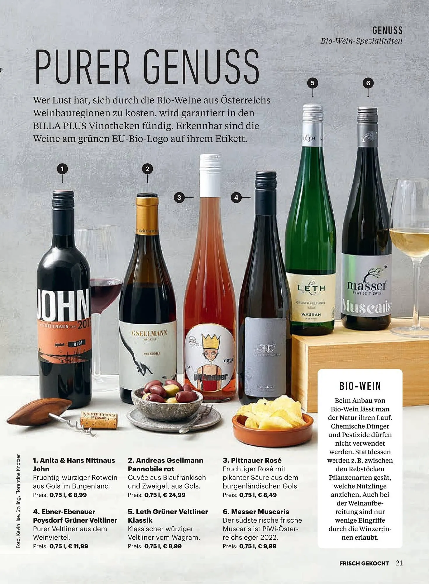 Billa Flugblatt von 1. Oktober bis 31. Oktober 2023 - Flugblätt seite 4