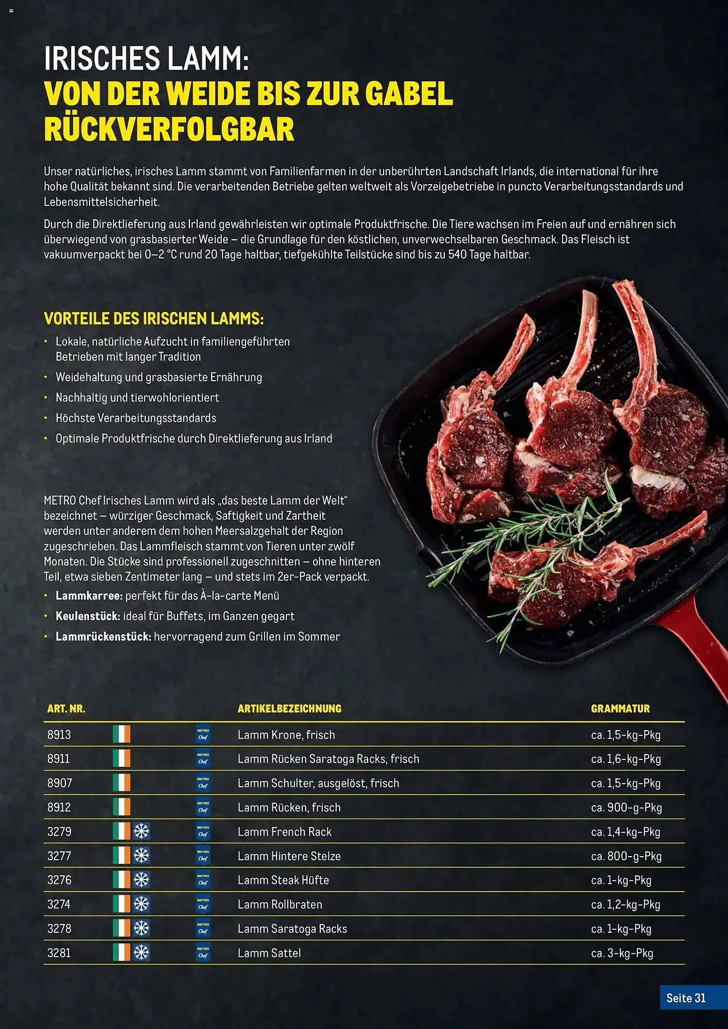 Metro Flugblatt von 20. Februar bis 31. Dezember 2026 - Flugblätt seite  31