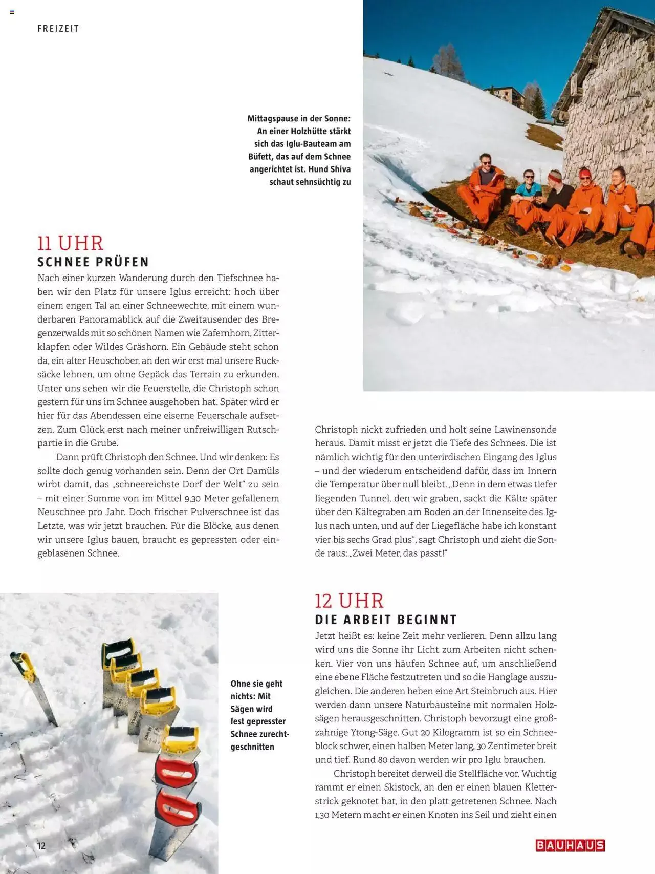 Bauhaus passt! Magazin von 24. Jänner bis 31. Dezember 2023 - Flugblätt seite 12