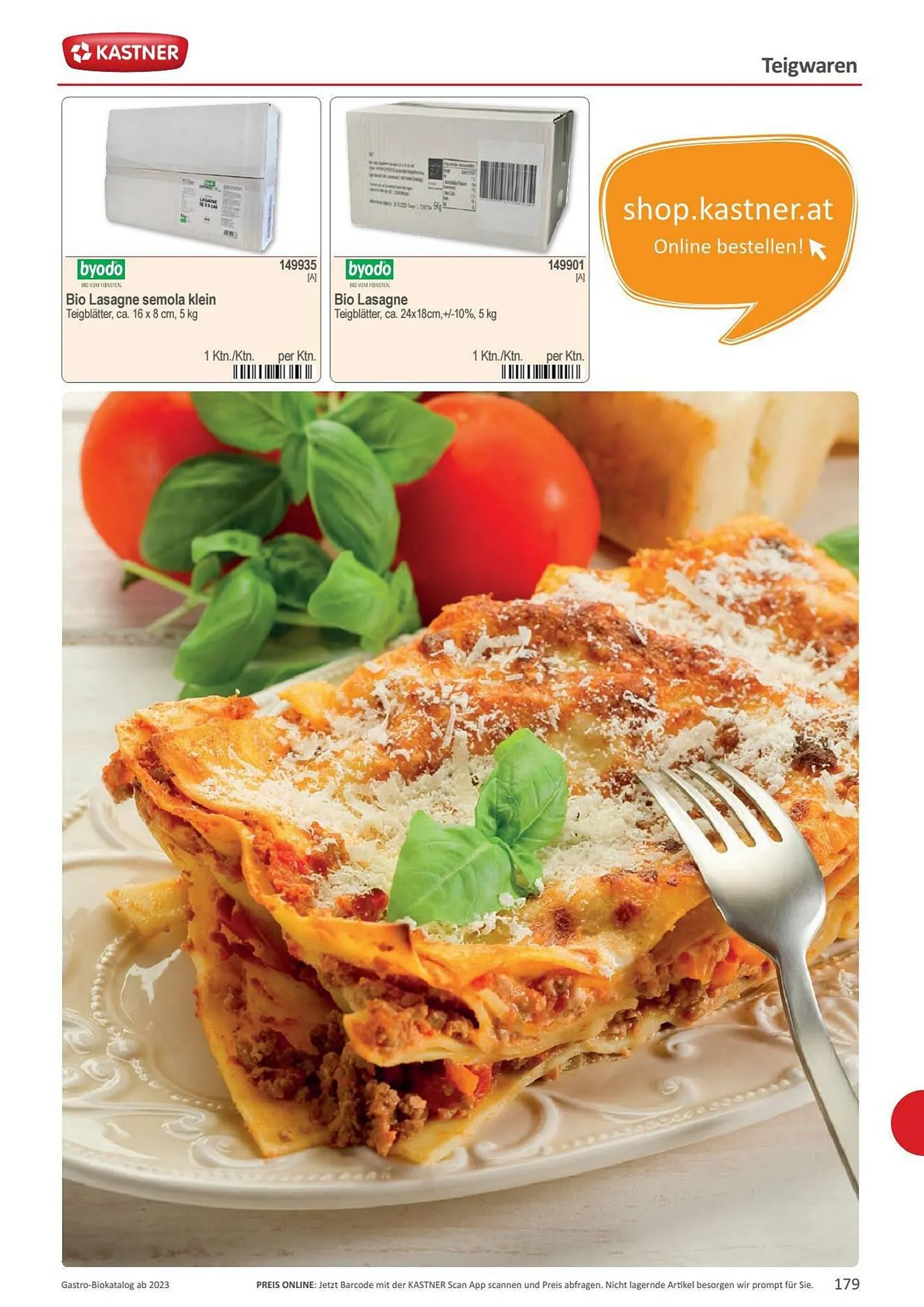 Kastner Flugblatt von 15. September bis 30. Dezember 2023 - Flugblätt seite  181