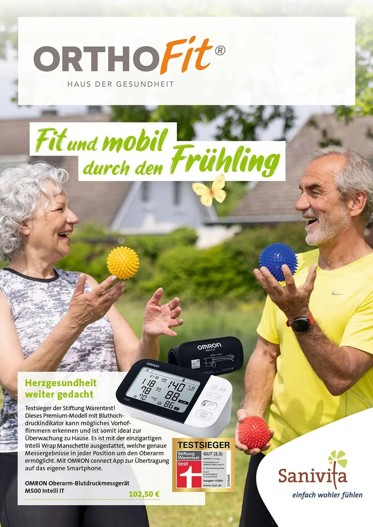 Orthofit Flugblatt von 12. März bis 31. Mai 2024 - Flugblätt seite  