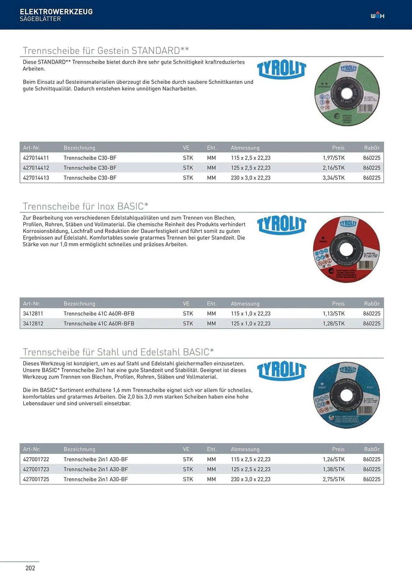 Würth Flugblatt von 22. Februar bis 31. Dezember 2024 - Flugblätt seite  202