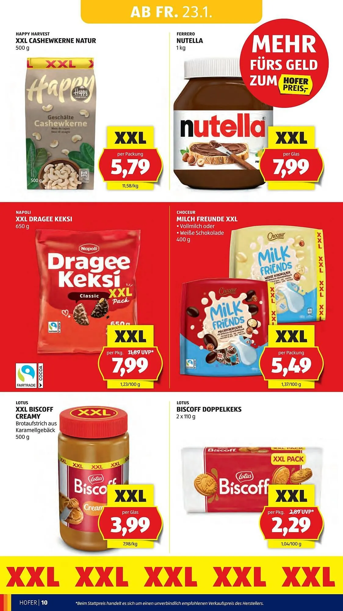 Hofer Flugblatt von 23. Jänner bis 30. Jänner 2026 - Flugblätt seite 12