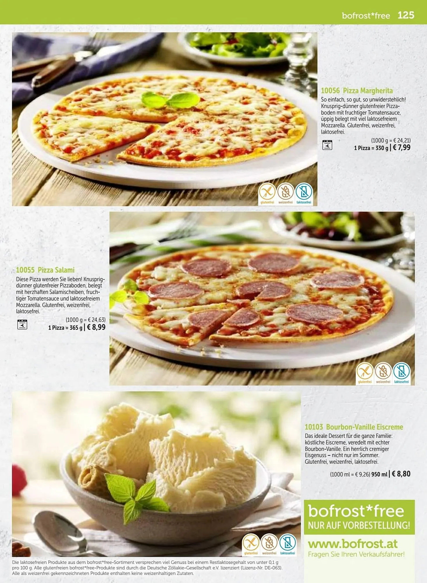 Bofrost Flugblatt von 25. September bis 29. Februar 2024 - Flugblätt seite  125