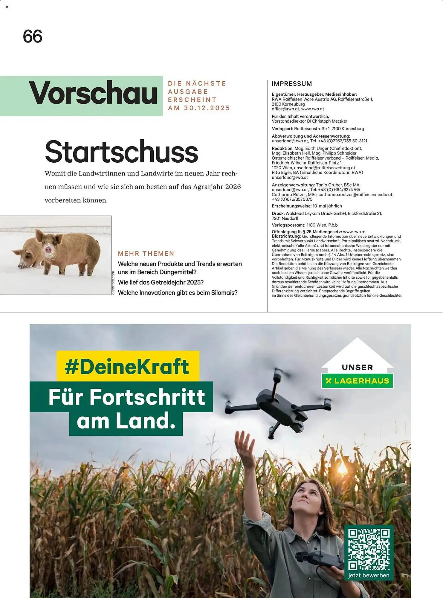 Lagerhaus Flugblatt von 1. Dezember bis 31. Dezember 2025 - Flugblätt seite 66