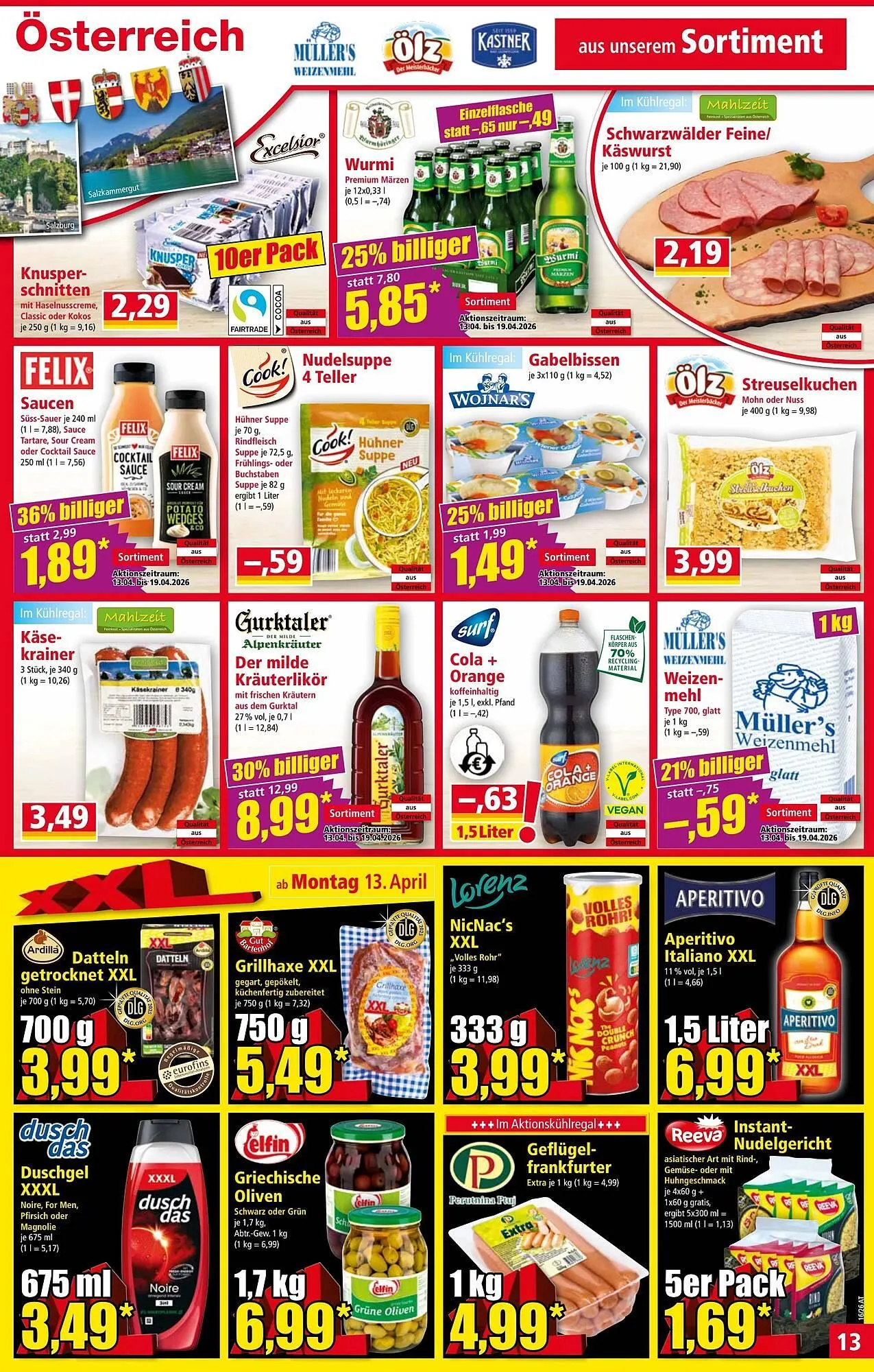 Norma Prospekt von 13. April bis 19. April 2026 - Flugblätt seite  13