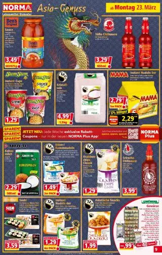 Norma Flugblatt von 23. März bis 29. März 2026 - Flugblätt seite  9