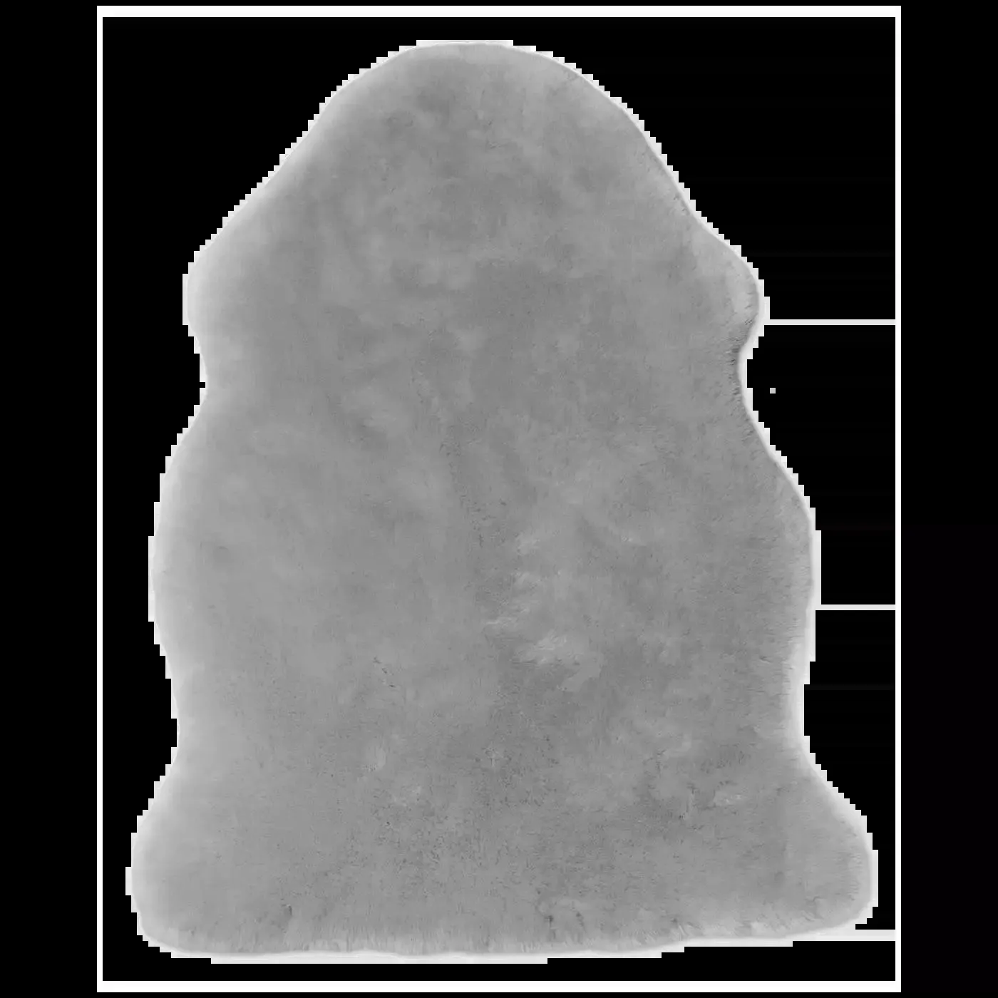 Babylammfell 60/70 cm