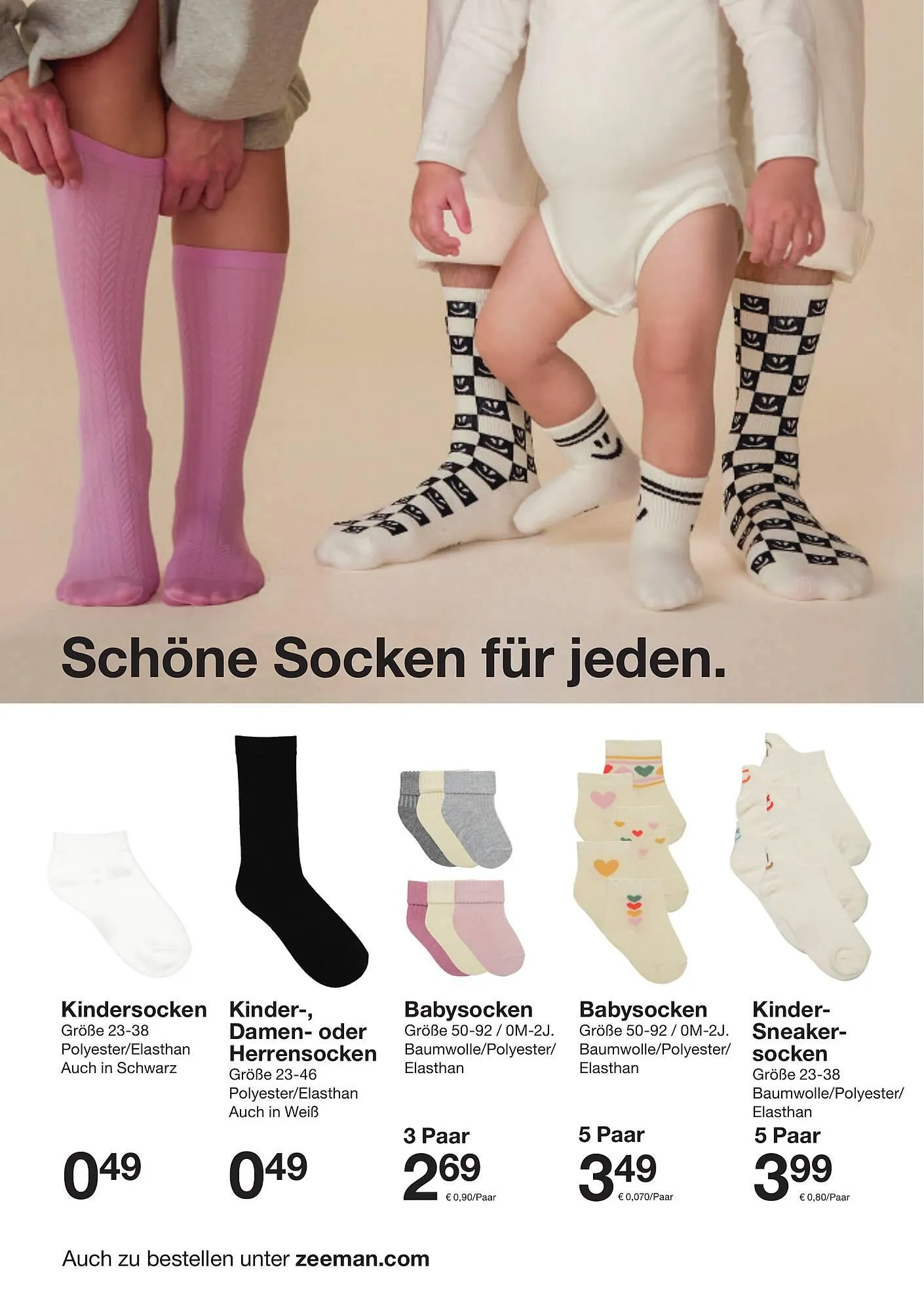 Zeeman Prospekt von 10. Jänner bis 23. Jänner 2026 - Flugblätt seite  4