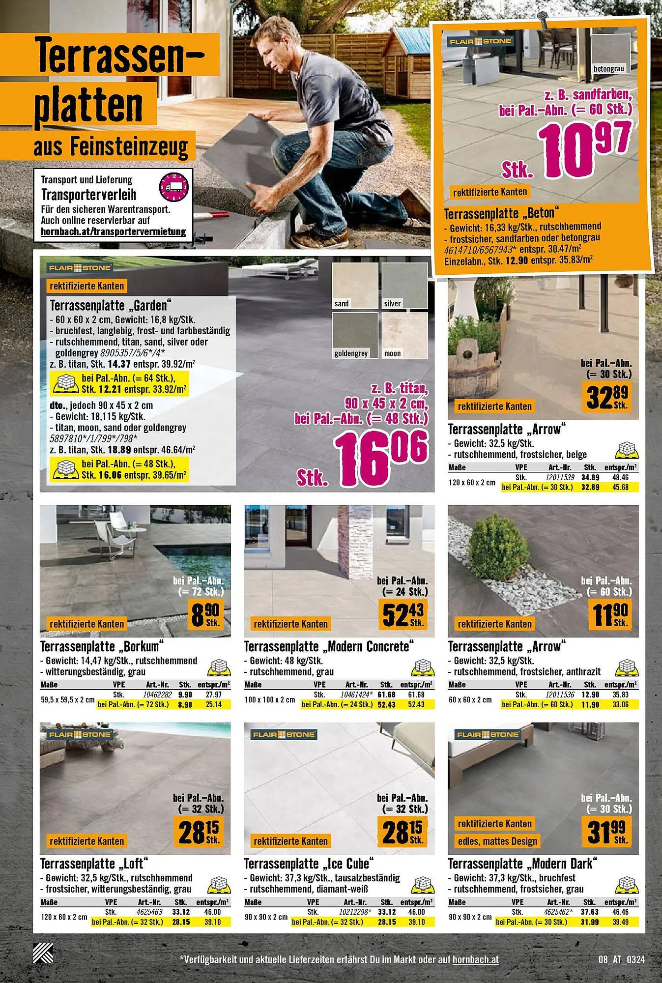 Hornbach Flugblatt von 5. März bis 5. April 2024 - Flugblätt seite 8