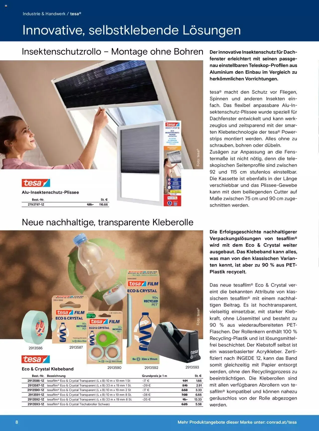 Conrad Innovation News von 27. Februar bis 31. Dezember 2024 - Flugblätt seite 8