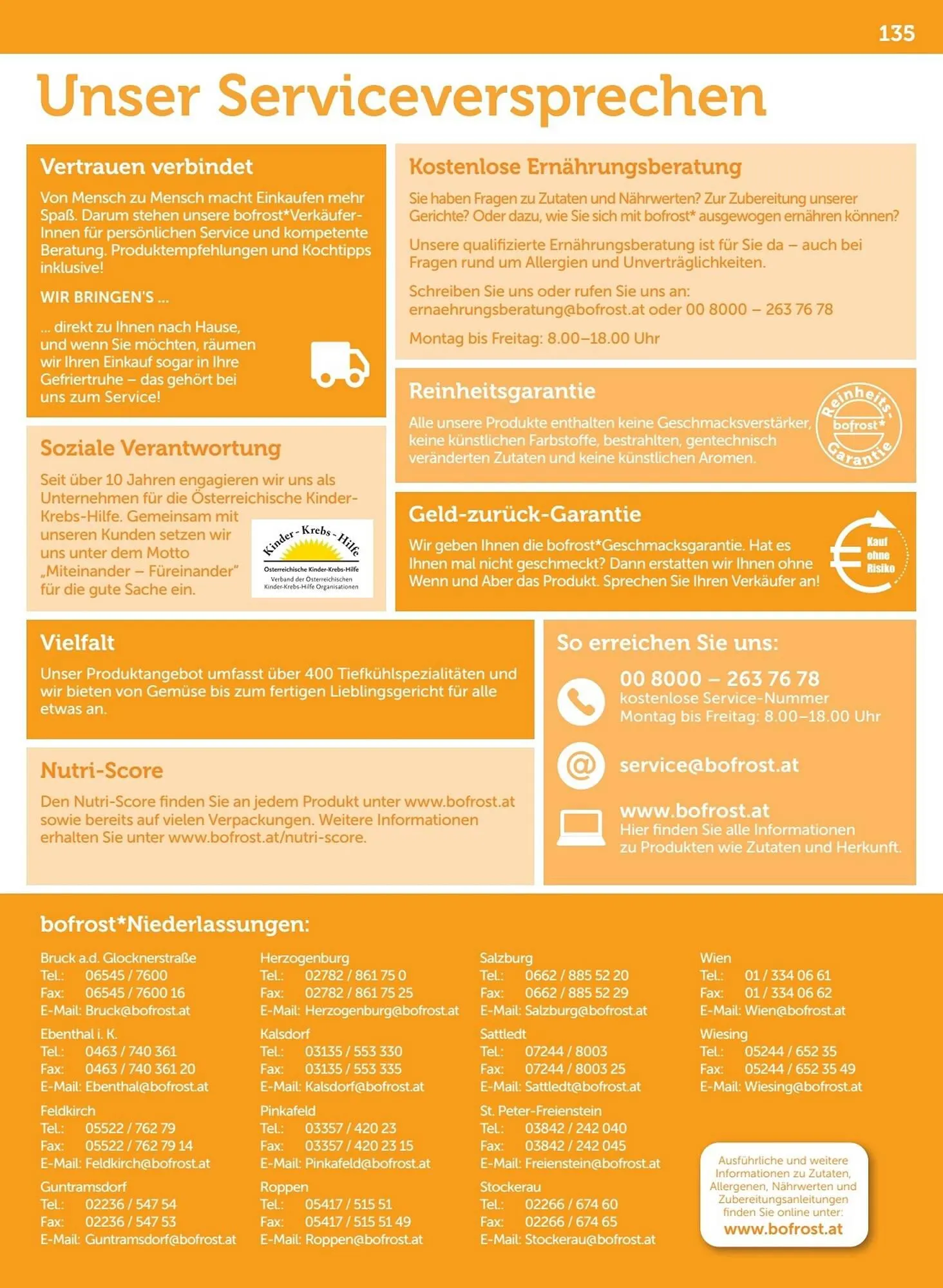 Bofrost Flugblatt von 1. März bis 31. August 2023 - Flugblätt seite  135