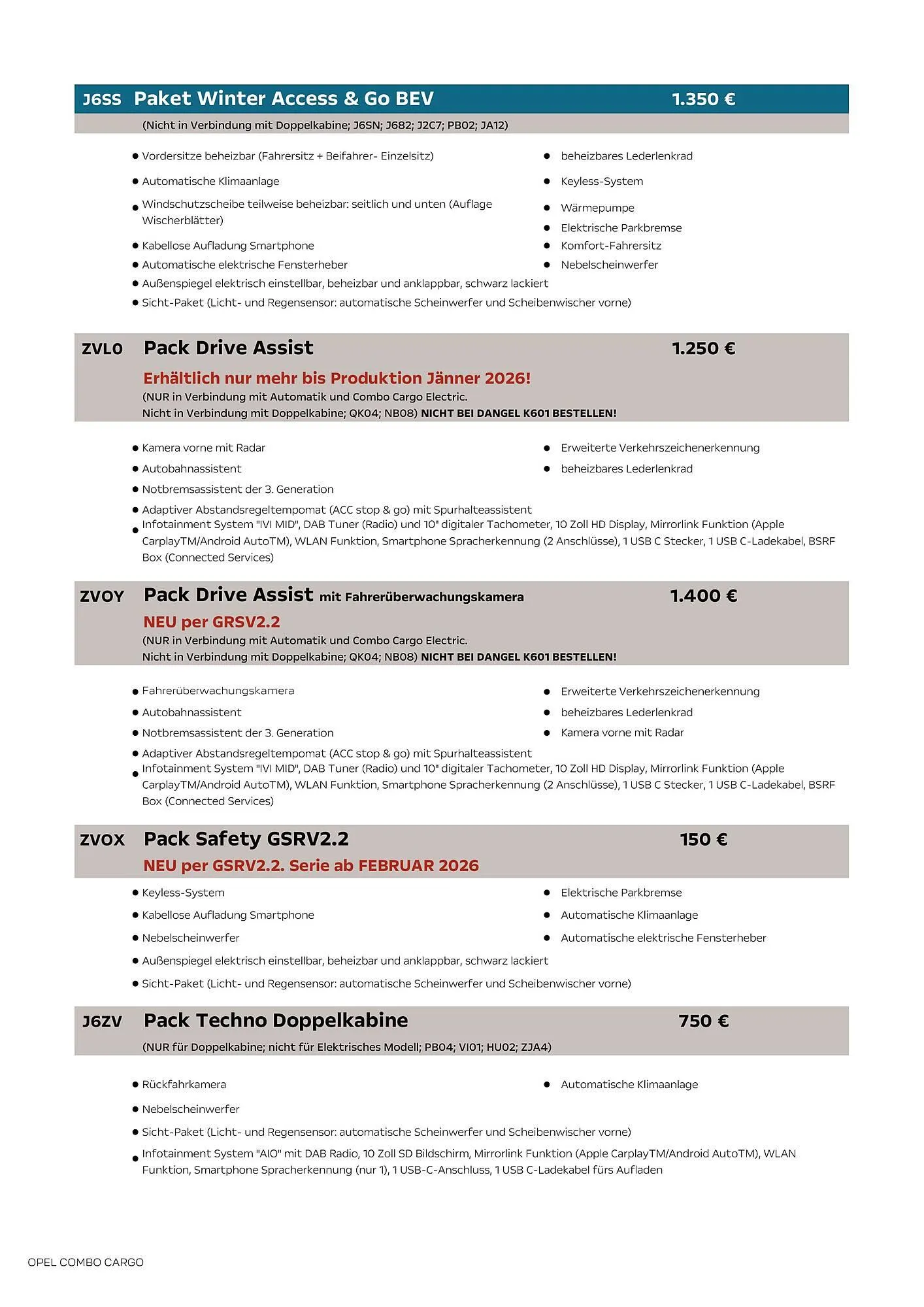 Opel Flugblatt von 18. August bis 18. November 2025 - Flugblätt seite 7