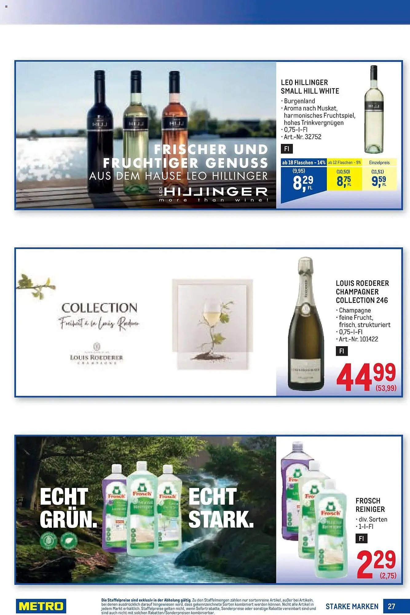 Metro Flugblatt von 9. Juli bis 22. Juli 2026 - Flugblätt seite  27