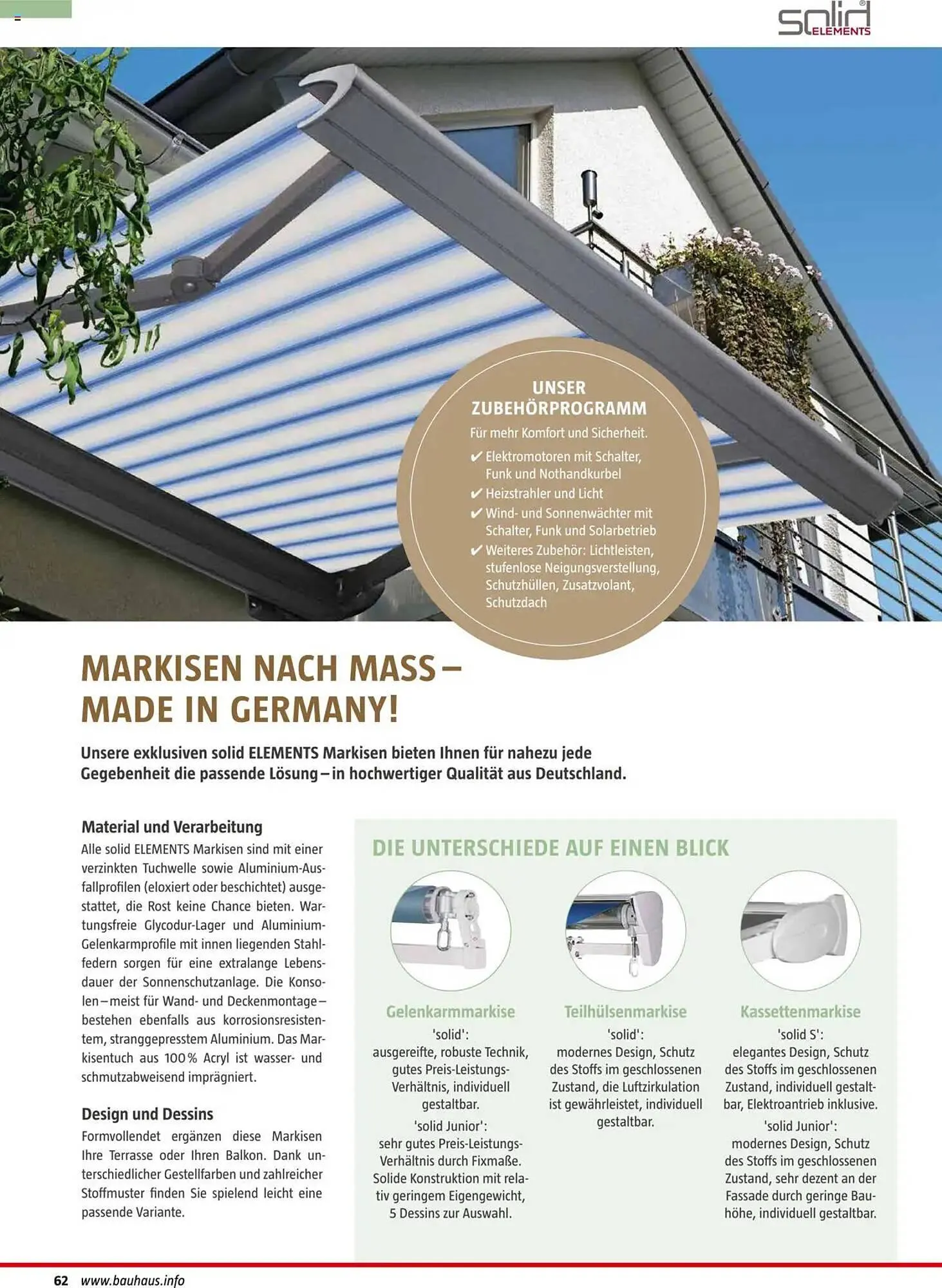 Bauhaus Flugblatt von 4. März bis 31. Dezember 2025 - Flugblätt seite  62