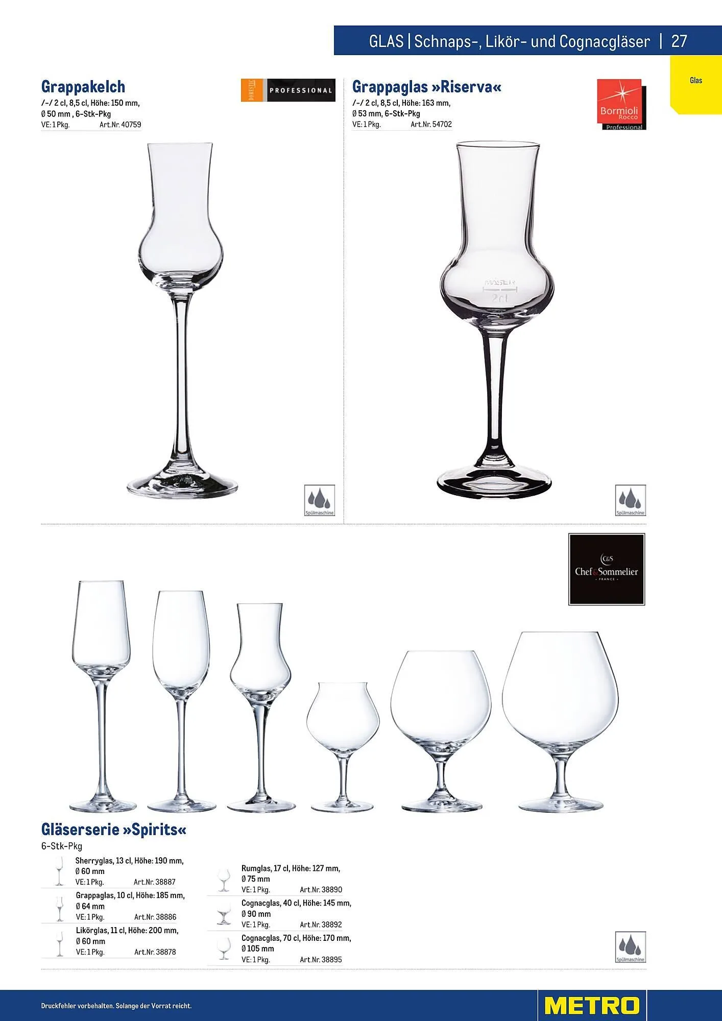Metro Flugblatt von 25. März bis 31. Dezember 2026 - Flugblätt seite  27