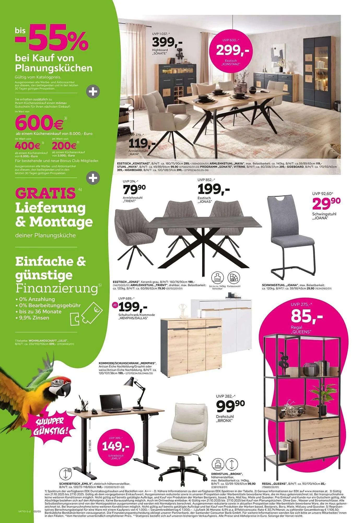 Mömax Flugblatt von 21. Oktober bis 28. Oktober 2025 - Flugblätt seite  2