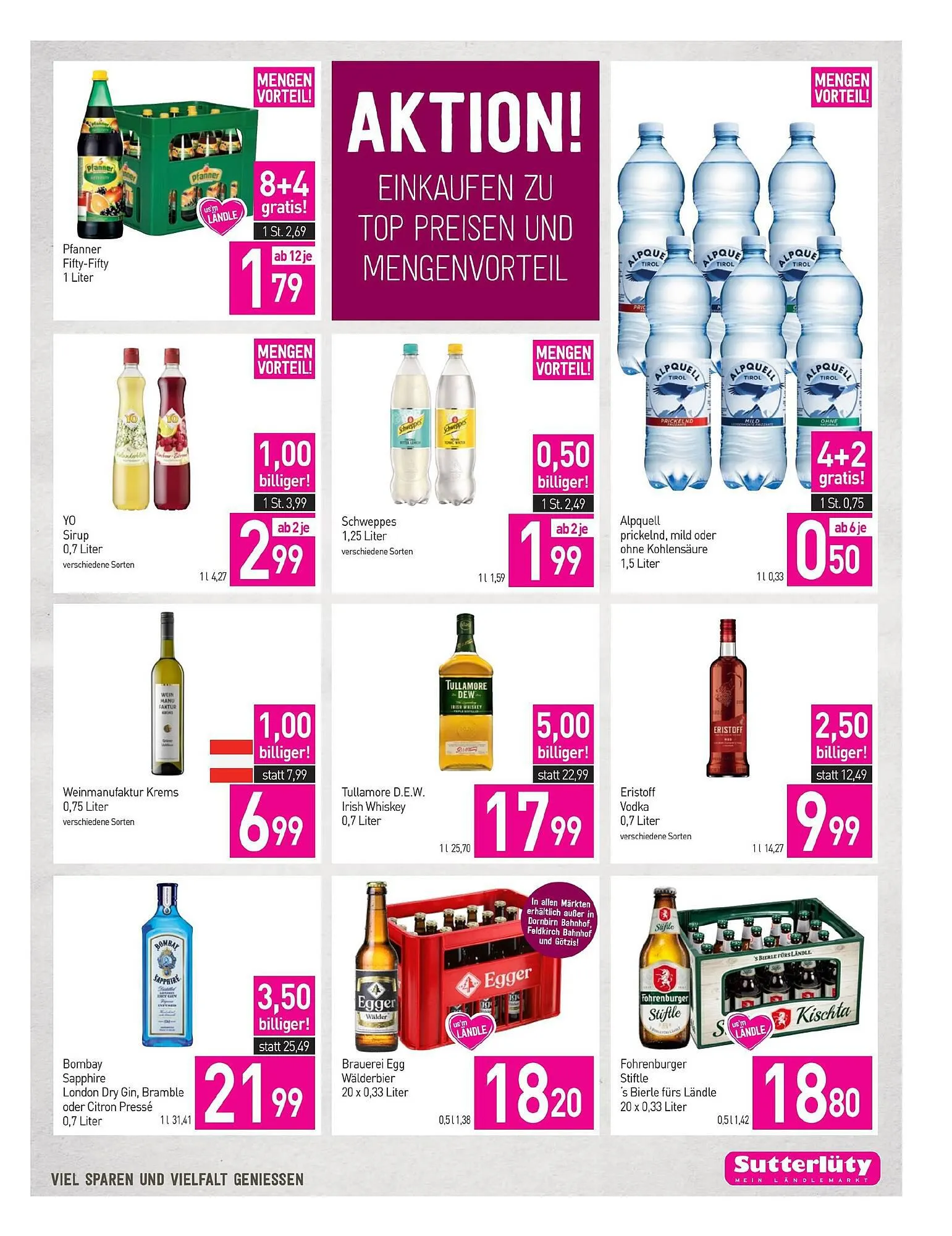 Sutterlüty Flugblatt von 30. November bis 5. Dezember 2023 - Flugblätt seite 15
