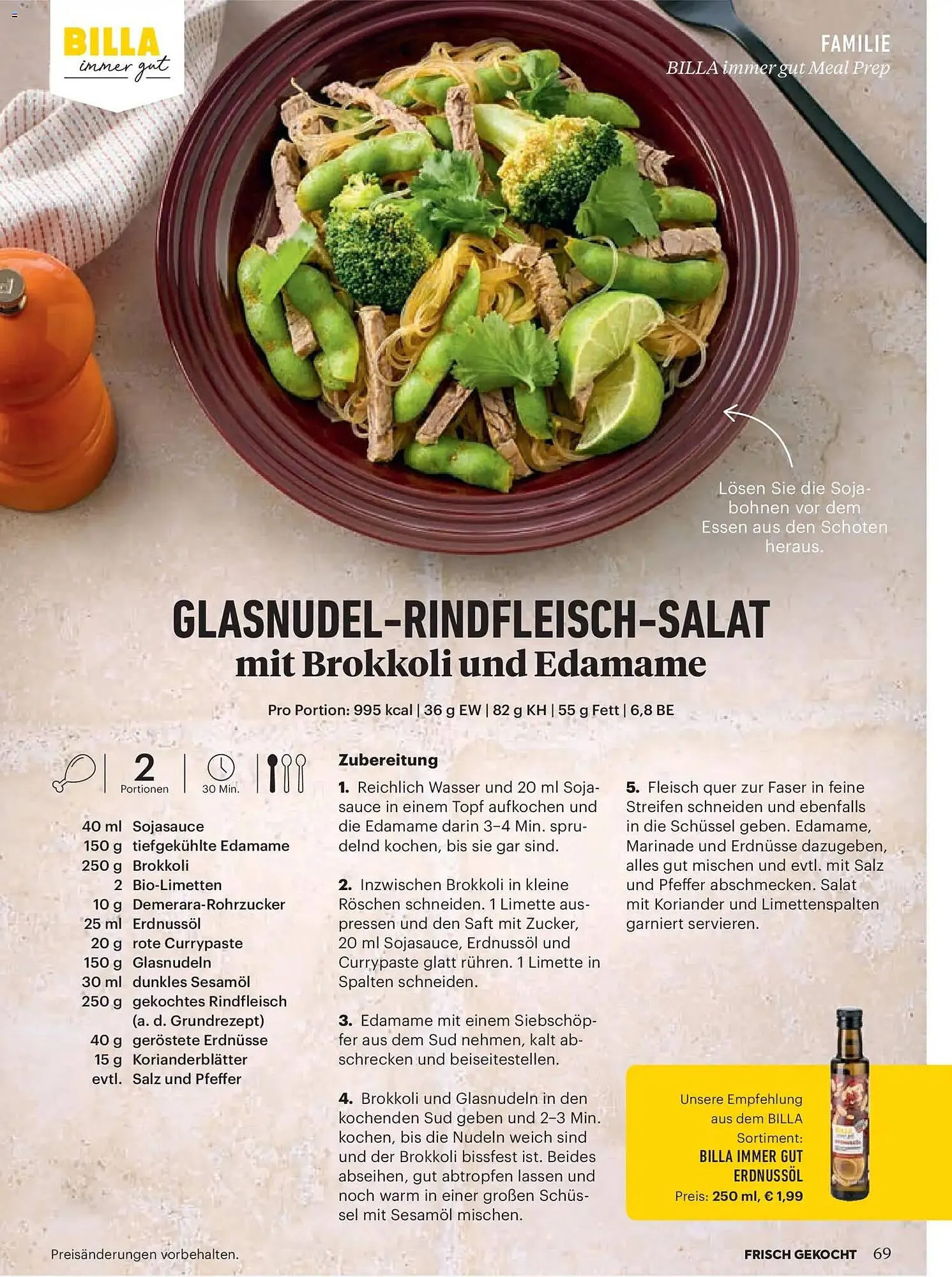 Billa Flugblatt von 1. März bis 30. April 2026 - Flugblätt seite  67