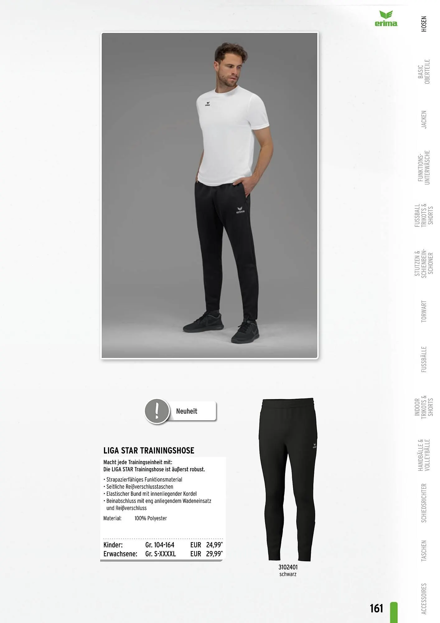 ERIMA Flugblatt von 2. Jänner bis 31. Dezember 2024 - Flugblätt seite 161