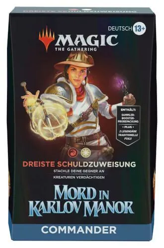 Magic the Gathering Mord in Karlov Manor Commander-Deck deutsch