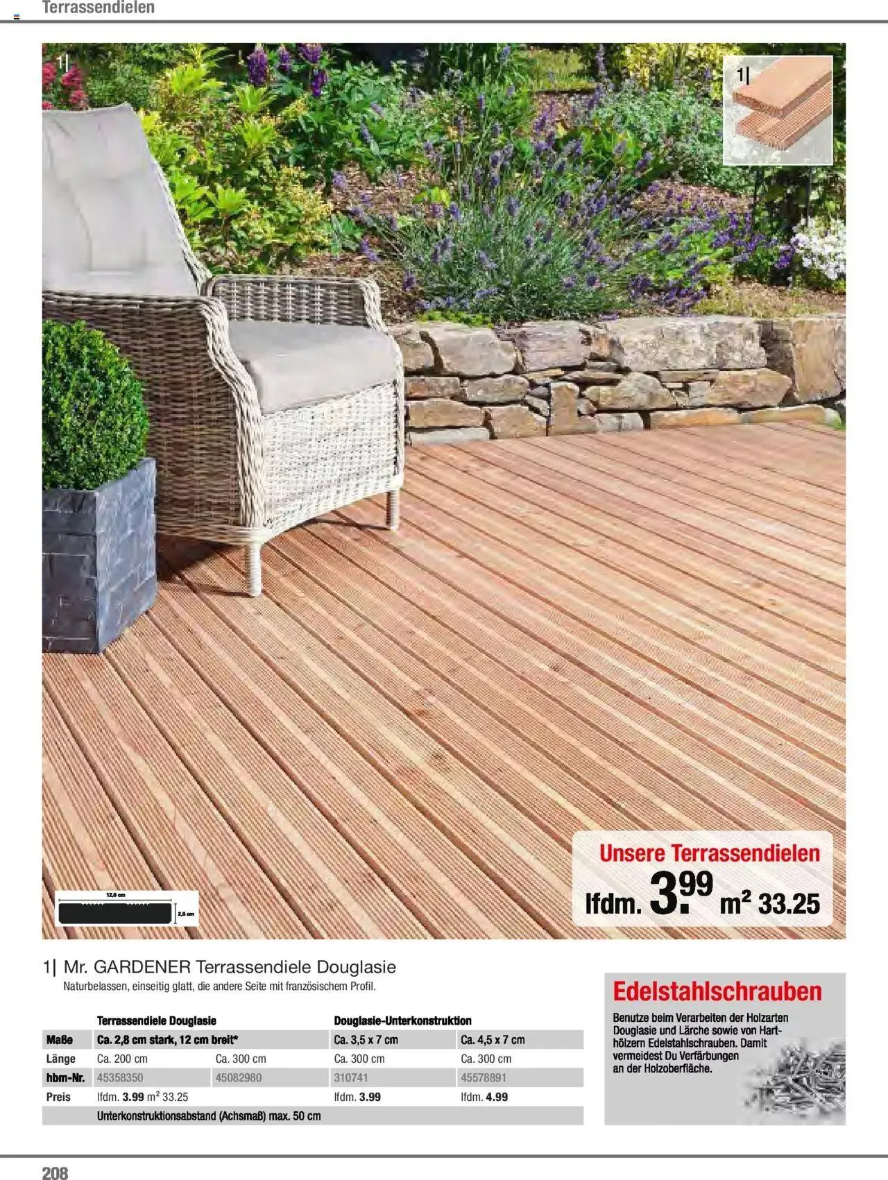 Hagebau Gartenjahr 2023 von 7. März bis 31. Dezember 2023 - Flugblätt seite  208