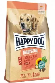 HAPPY DOG NaturCroq mit Lachs, Reis 11 kg