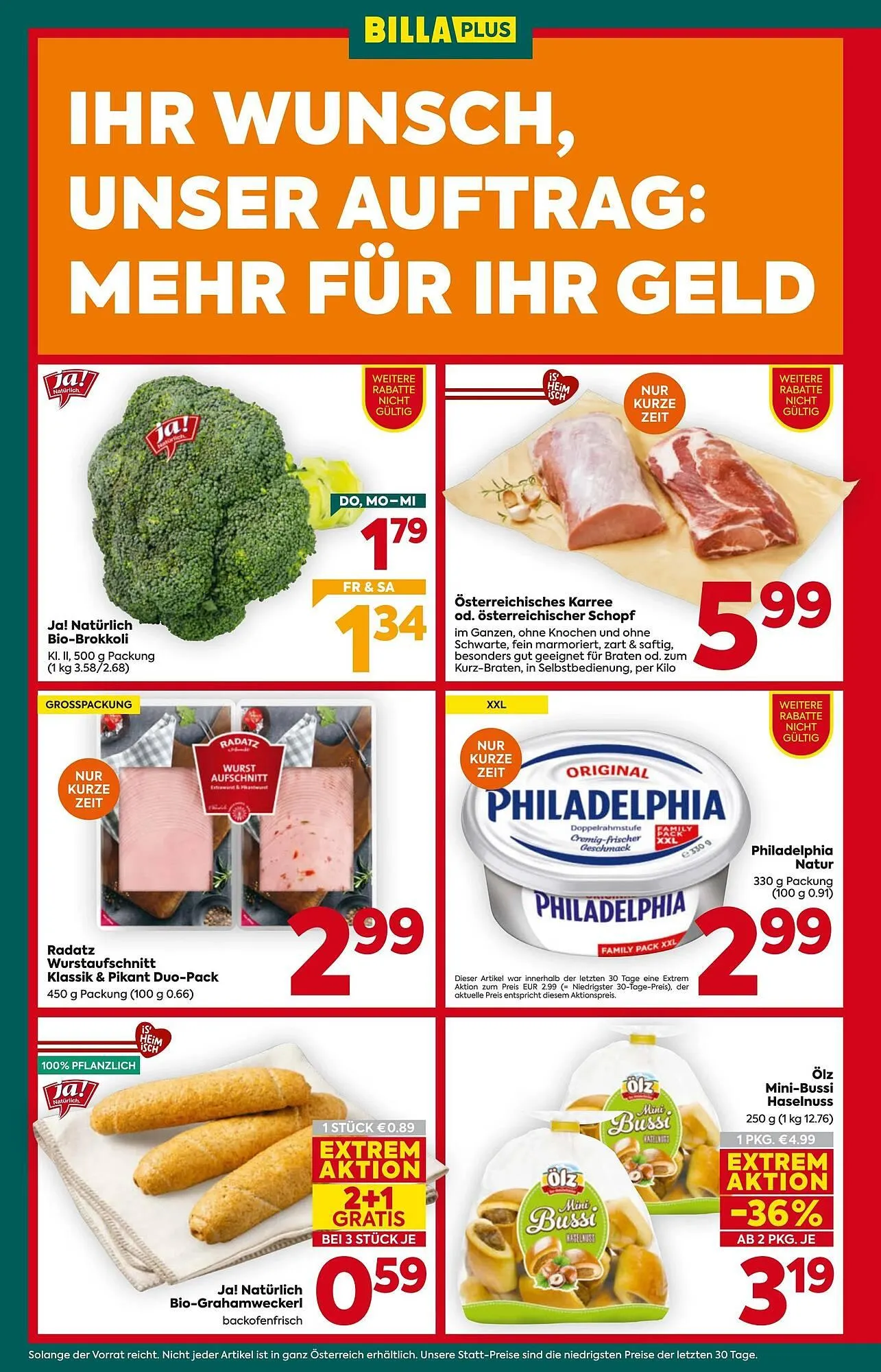 Billa Flugblatt von 26. Februar bis 4. März 2026 - Flugblätt seite  4