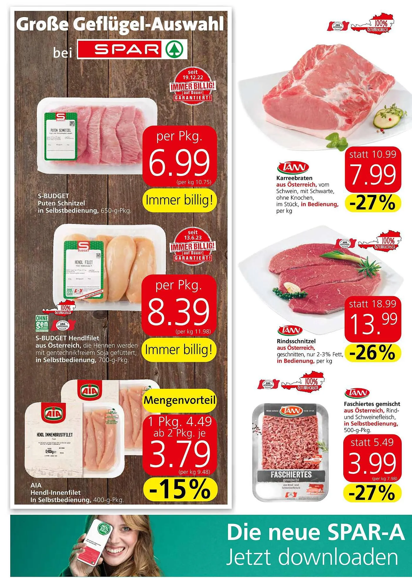 Spar Flugblatt von 31. August bis 13. September 2023 - Flugblätt seite 4