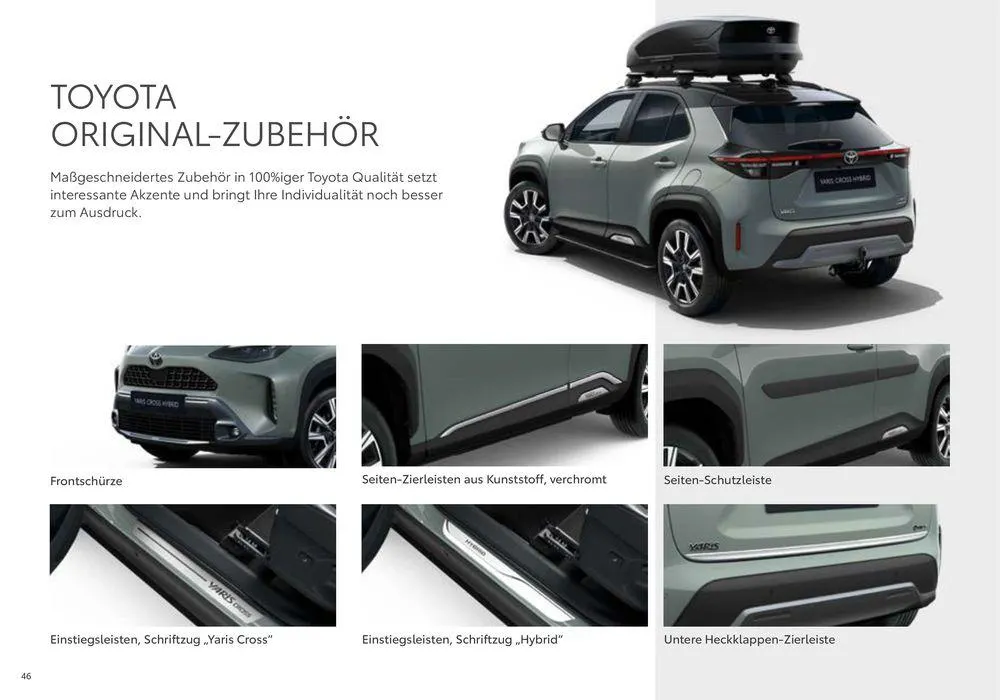 Toyota Yaris Cross von 19. Juli bis 19. Juli 2025 - Flugblätt seite 46