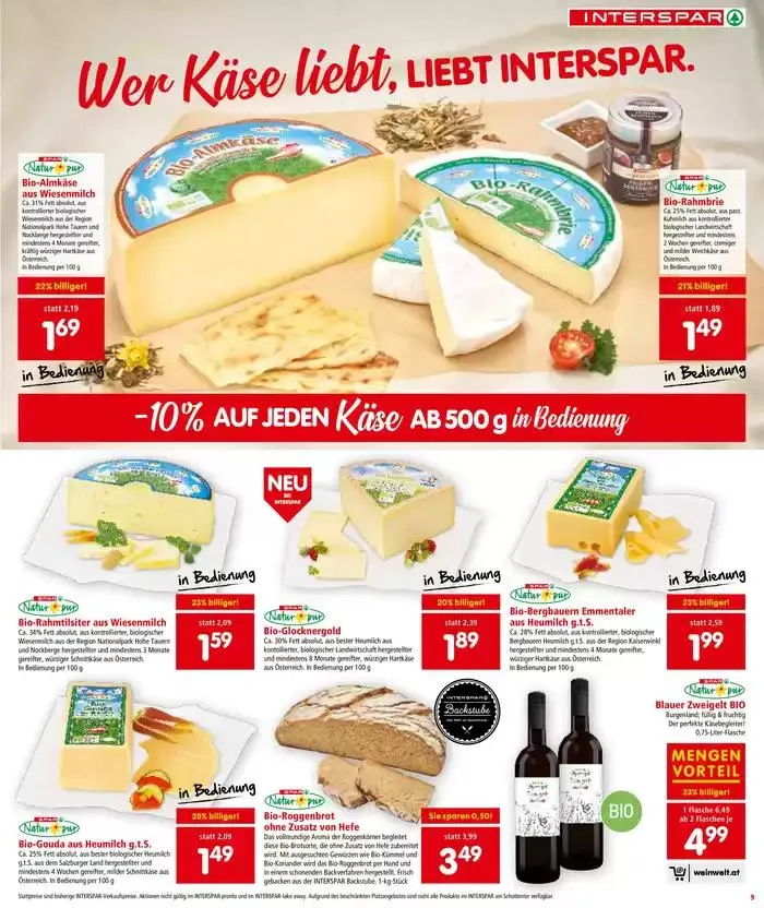 Aktuelle Deals und Angebote von 23. Jänner bis 6. Februar 2025 - Flugblätt seite 9