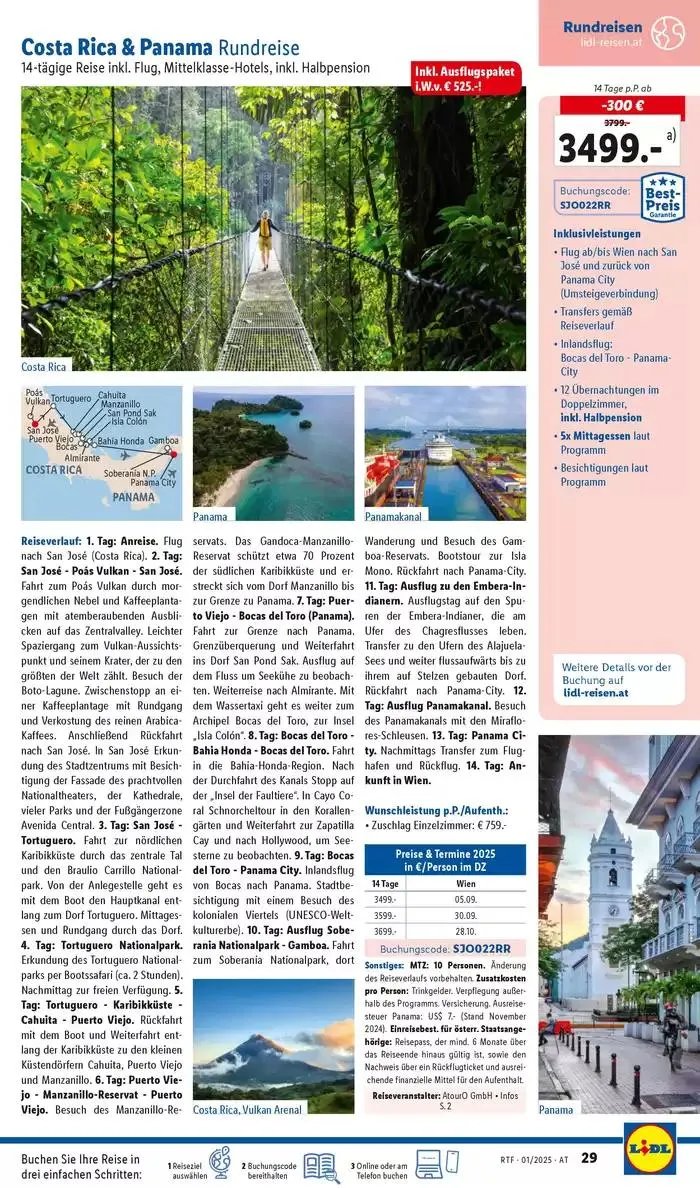 Aktuelle Reiseprospekte Themenprospekt Jänner von 14. Jänner bis 15. Februar 2025 - Flugblätt seite  29