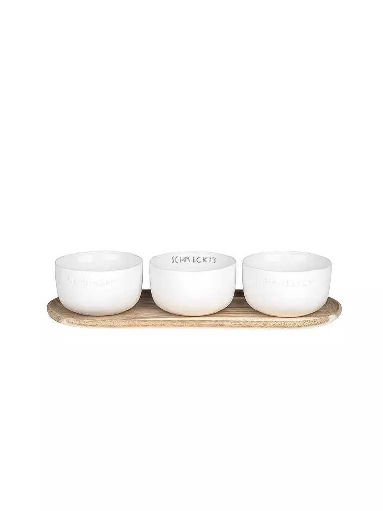DINING Breakfast Schalen Set Gemeinsam schmeckts am Besten