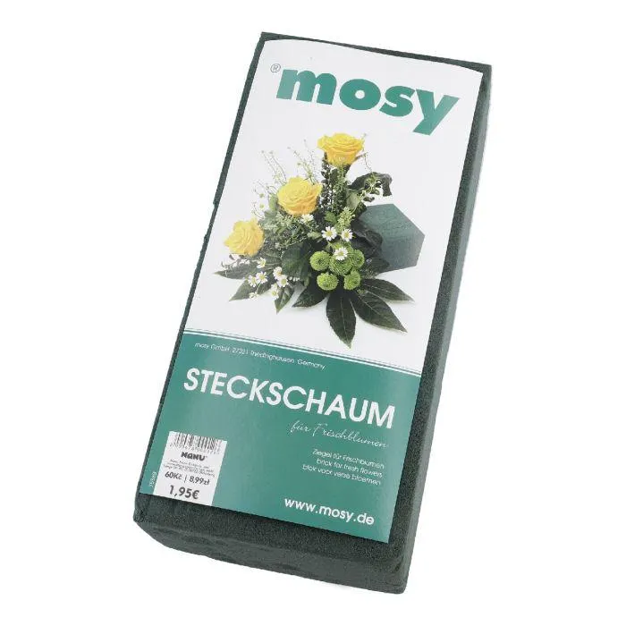 Steckschaum, grün, 23 x 11 cm