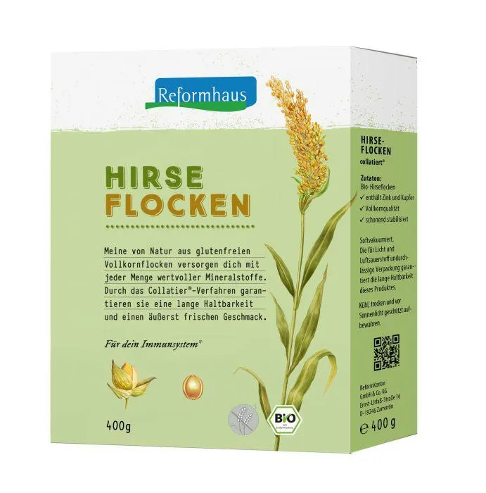 Reformhaus Hirse Flocken bio 400g