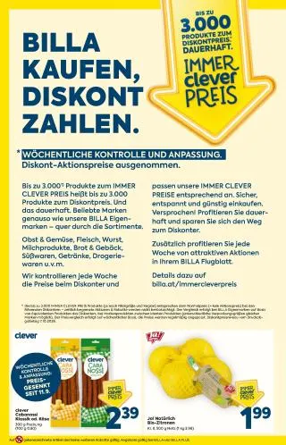 BILLA Flugblatt von 22. Oktober bis 28. Oktober 2026 - Flugblätt seite  2