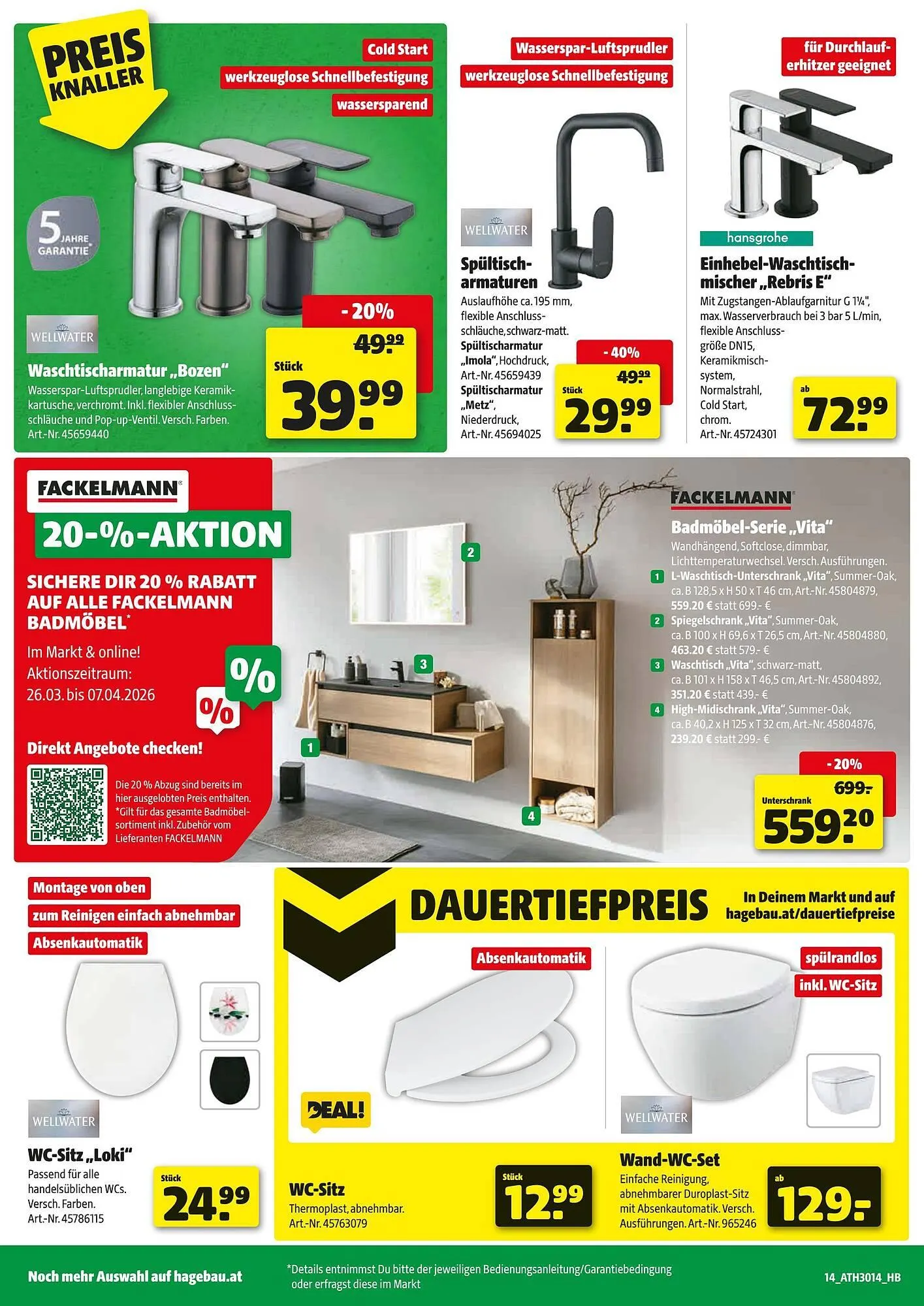 Eurogast Grissemann Flugblatt von 20. März bis 4. April 2026 - Flugblätt seite  14