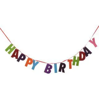 Girlande PARTY Happy Birthday
