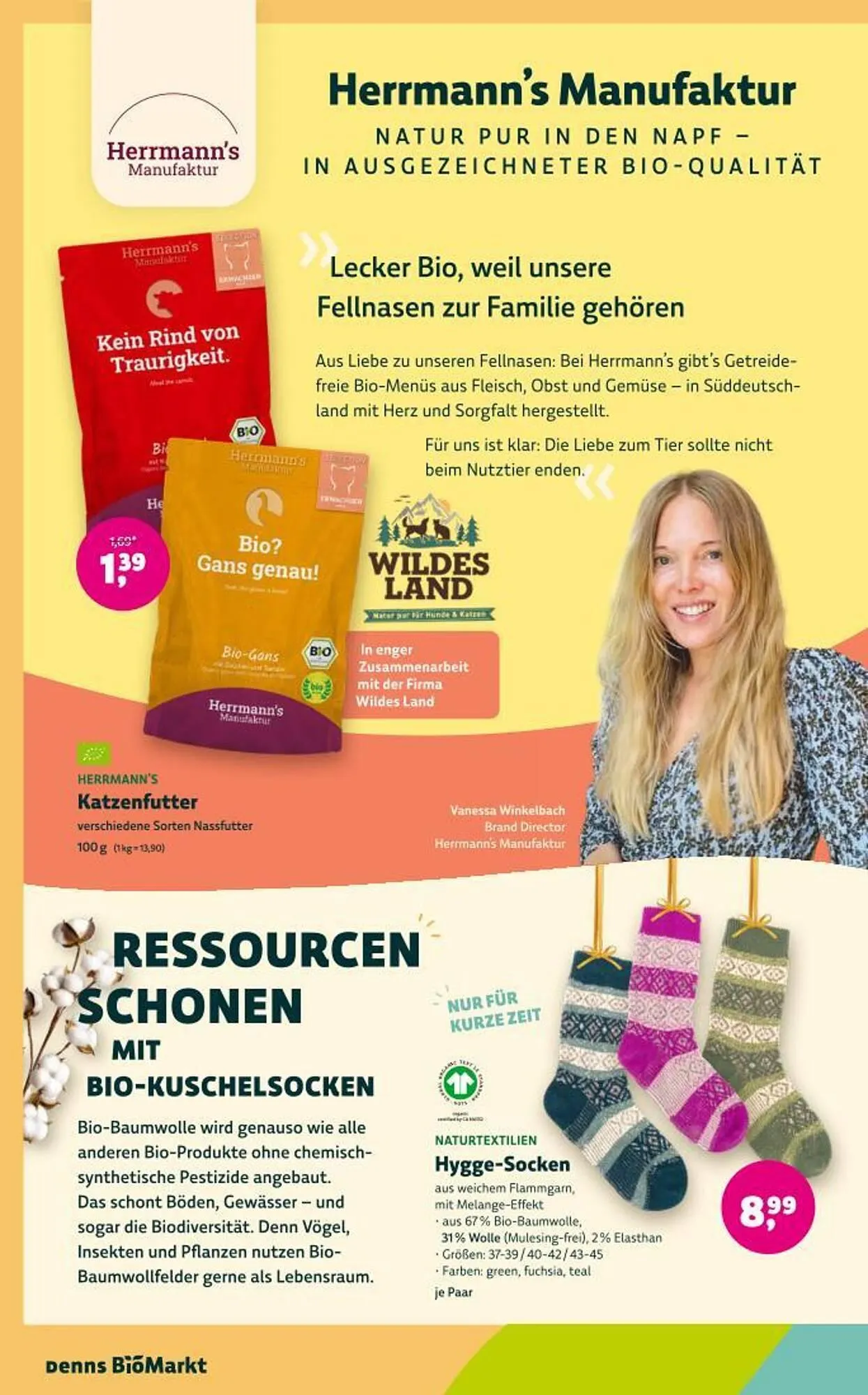 Denn's Biomarkt Flugblatt von 20. November bis 3. Dezember 2024 - Flugblätt seite 14