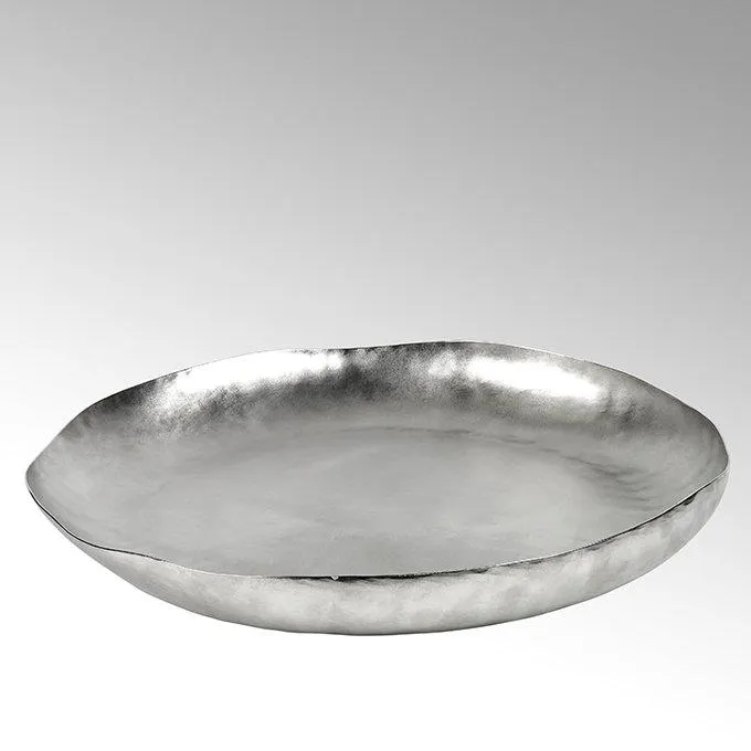 Sanjana Schale/Tablett Aluminium