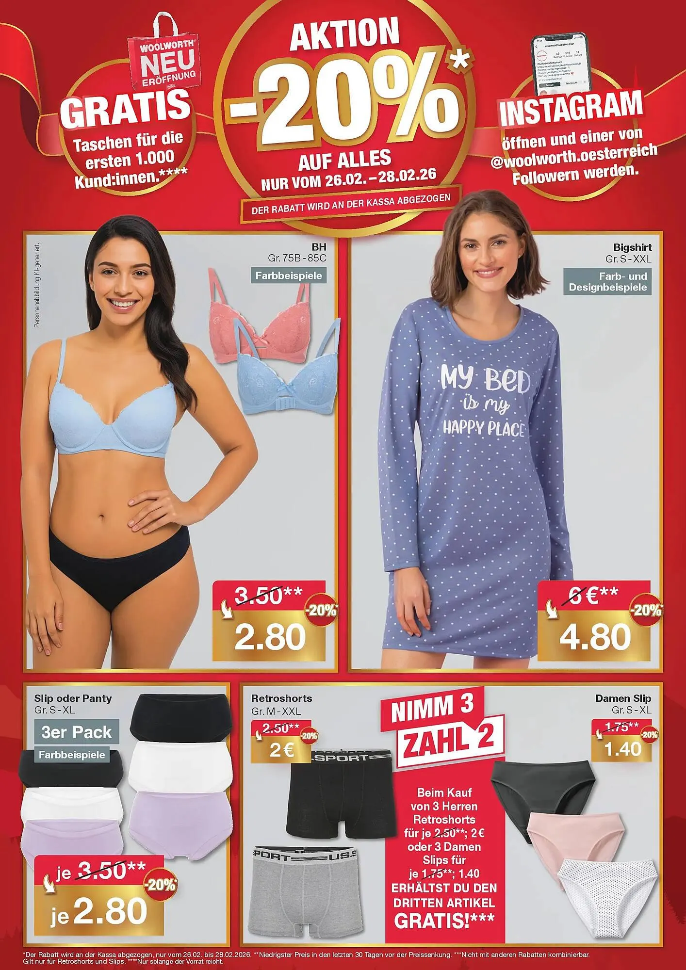 Woolworth Prospekt von 22. Februar bis 28. Februar 2026 - Flugblätt seite  4