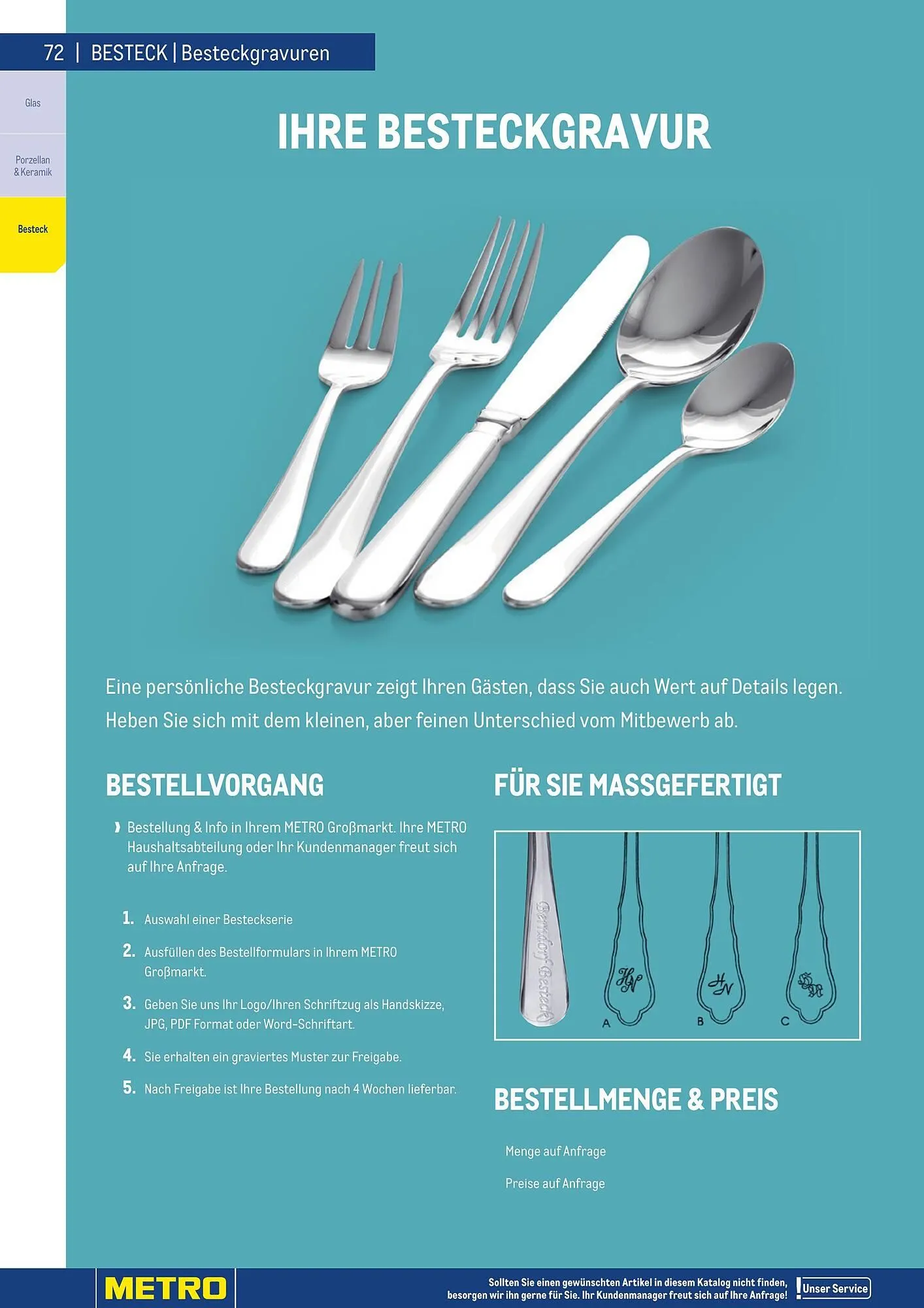 Metro Flugblatt von 25. März bis 31. Dezember 2026 - Flugblätt seite 72