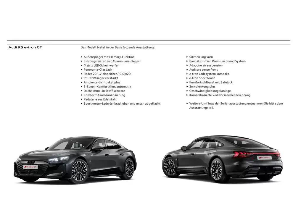 Audi RS e-tron GT von 20. November bis 20. November 2025 - Flugblätt seite  17