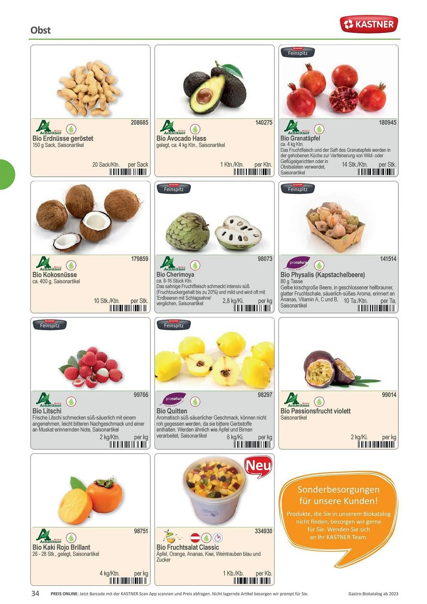 Kastner Flugblatt von 15. September bis 30. Dezember 2023 - Flugblätt seite  36